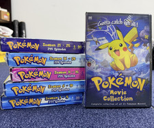 Pokemon Series Season 1-25  21 Movies 6 Boxset Anime DVD USA English Dubbed