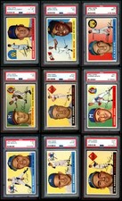 1955 Topps Baseball All-PSA Near Complete Set / Lot 7 - NM 5452523