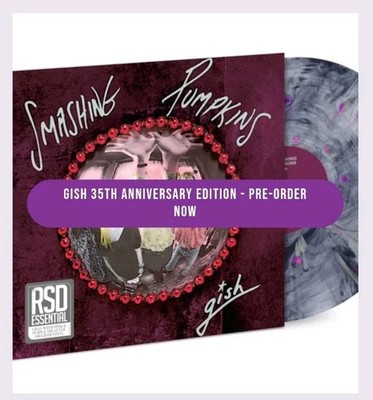 Smashing Pumpkins Signed Gish Autographed By Billy Corgan Ships
