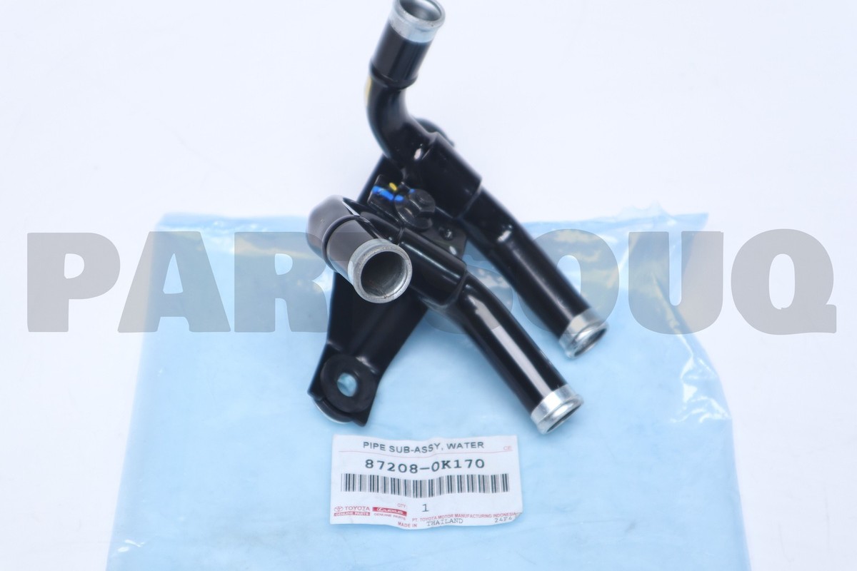 872080K170 Genuine Toyota PIPE SUB-ASSY, HEATER WATER 87208-0K170