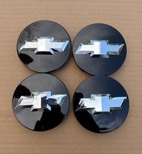 4x 83mm Gloss Black Silver Wheel Center Caps Fits Chevy Silverado Suburban Tahoe 4x 83mm Gloss Black Silver Wheel Center Caps Fits Chevy Silverado Suburban Tahoe