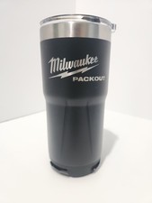 Milwaukee Packout Insulated 20 Oz Tumbler 590 Ml/Black/48-22-8392B/ BPA Free