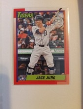 2025 Topps Series 1 - 1990 Topps Baseball Jace Jung #T90-55 (RC)