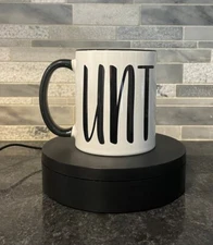 C Unt Next Tuesday Accent Coffee Mug,  Funny Coffee Mug