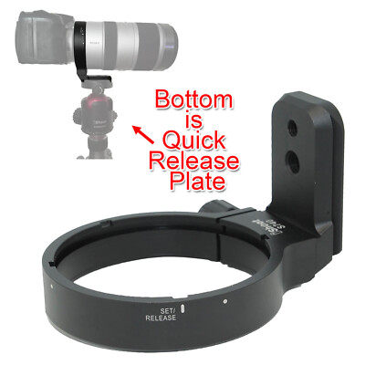 81mm CNC Lens Collar Tripod Mount Ring for Sony 70-400mm f/4