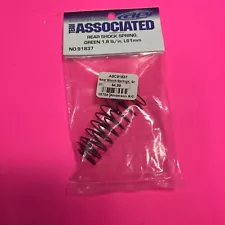 Team Associated Rear Shock Springs green 1.80 lb/in L61mm ASC91837 Electric