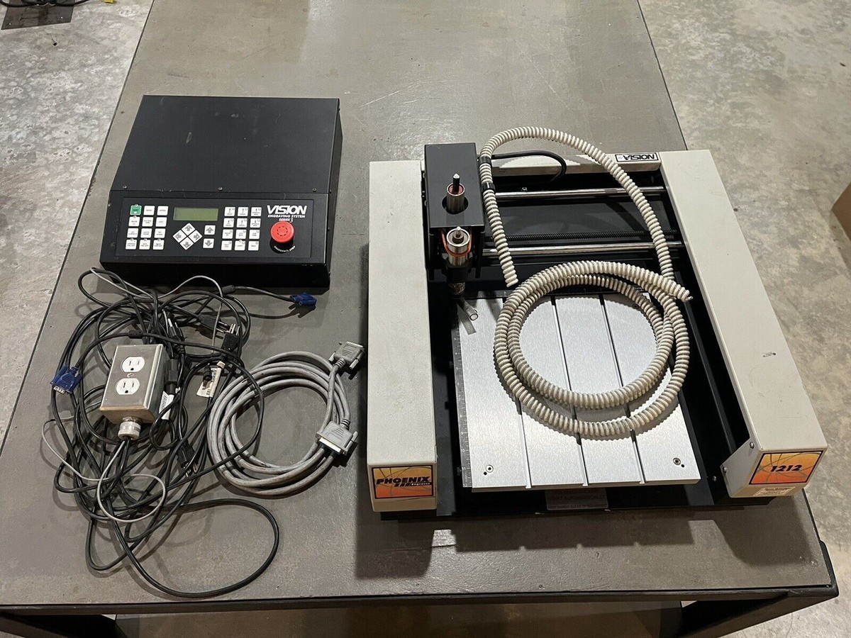 PHOENIX 1212 ENGRAVER BY VISION ENGRAVING & ROUTING WITH VISION