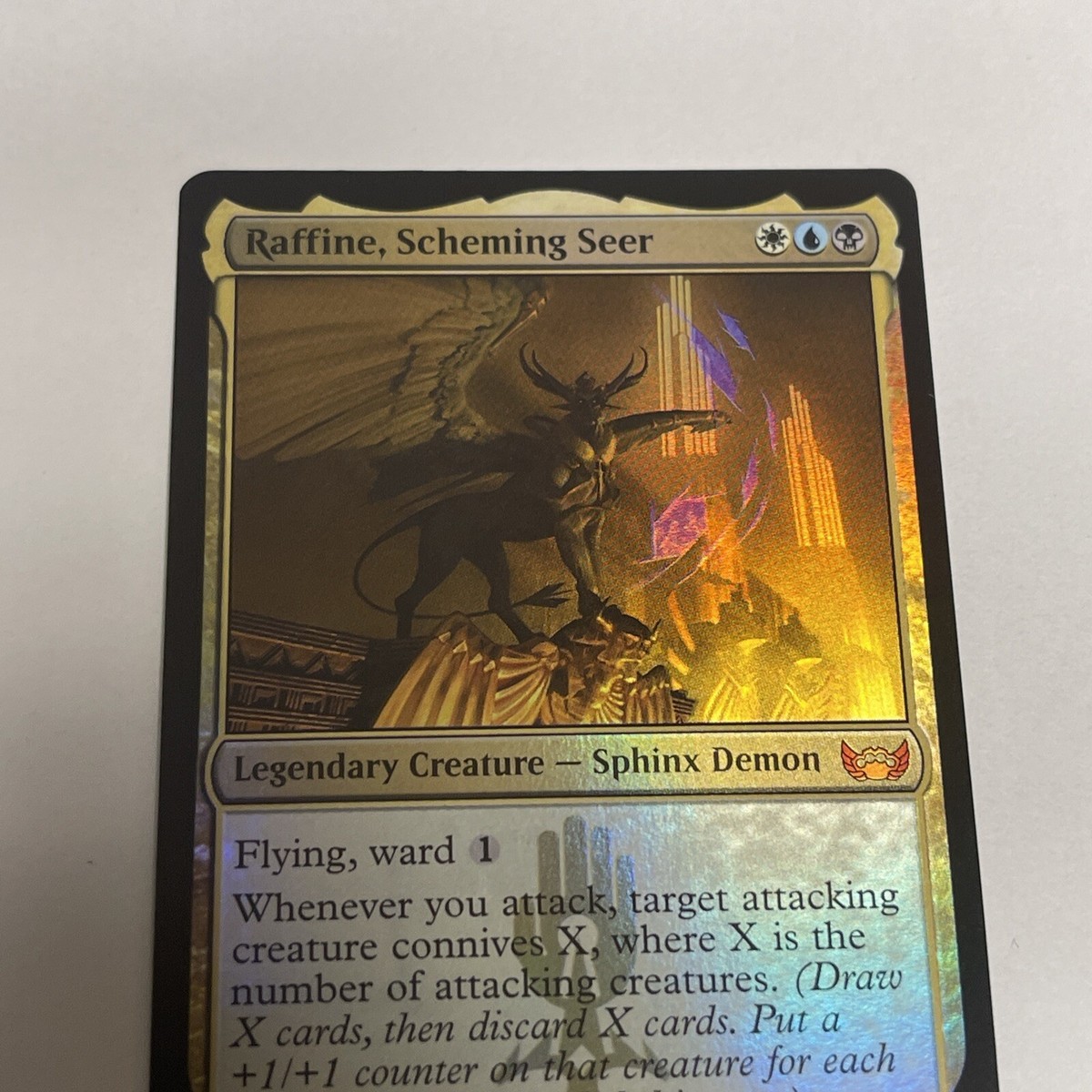 Raffine, Scheming Seer Foil New Capenna SNC 213/281 Regular