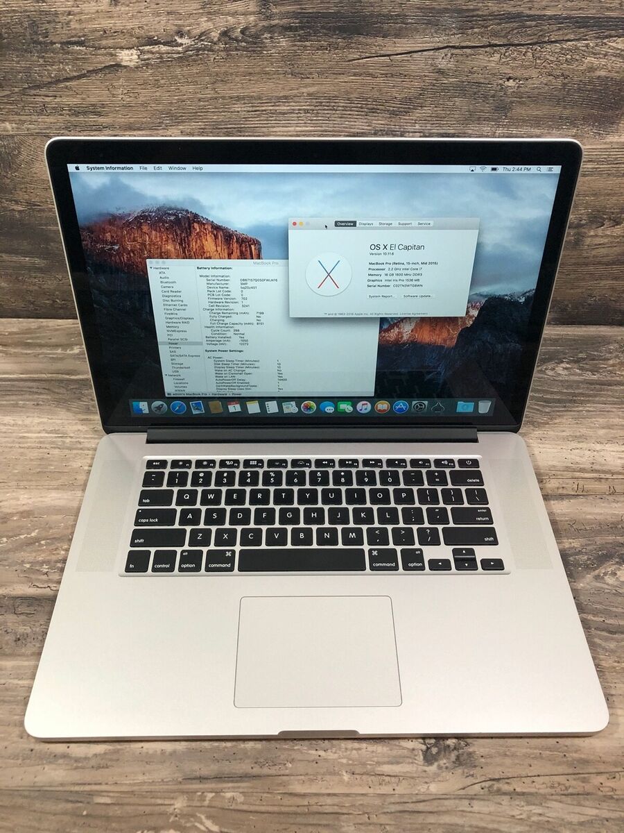 MacBook Pro 2015 512GB Office2016