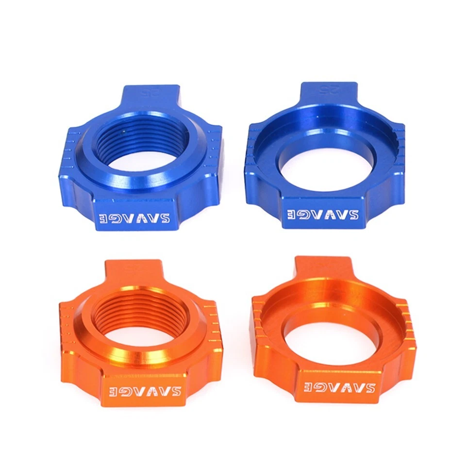 Ajustador de cadena bloques de eje CNC de aluminio para GAS GAS EX250F/350F/450F MC125/250F Foto 2 de 4