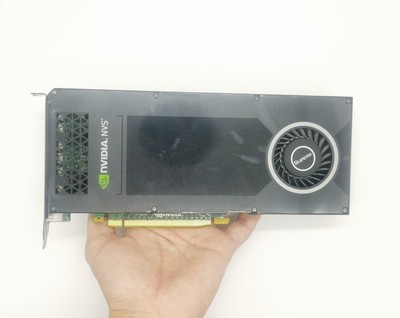 Nvidia Quadro NVS 810 8xDP 128-Bit 4GB DDR3 PCIe3.0 Graphics Card