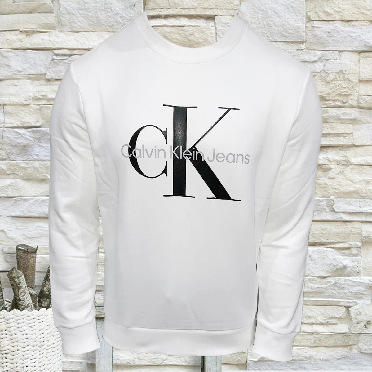 Ck crew neck sweatshirt sale