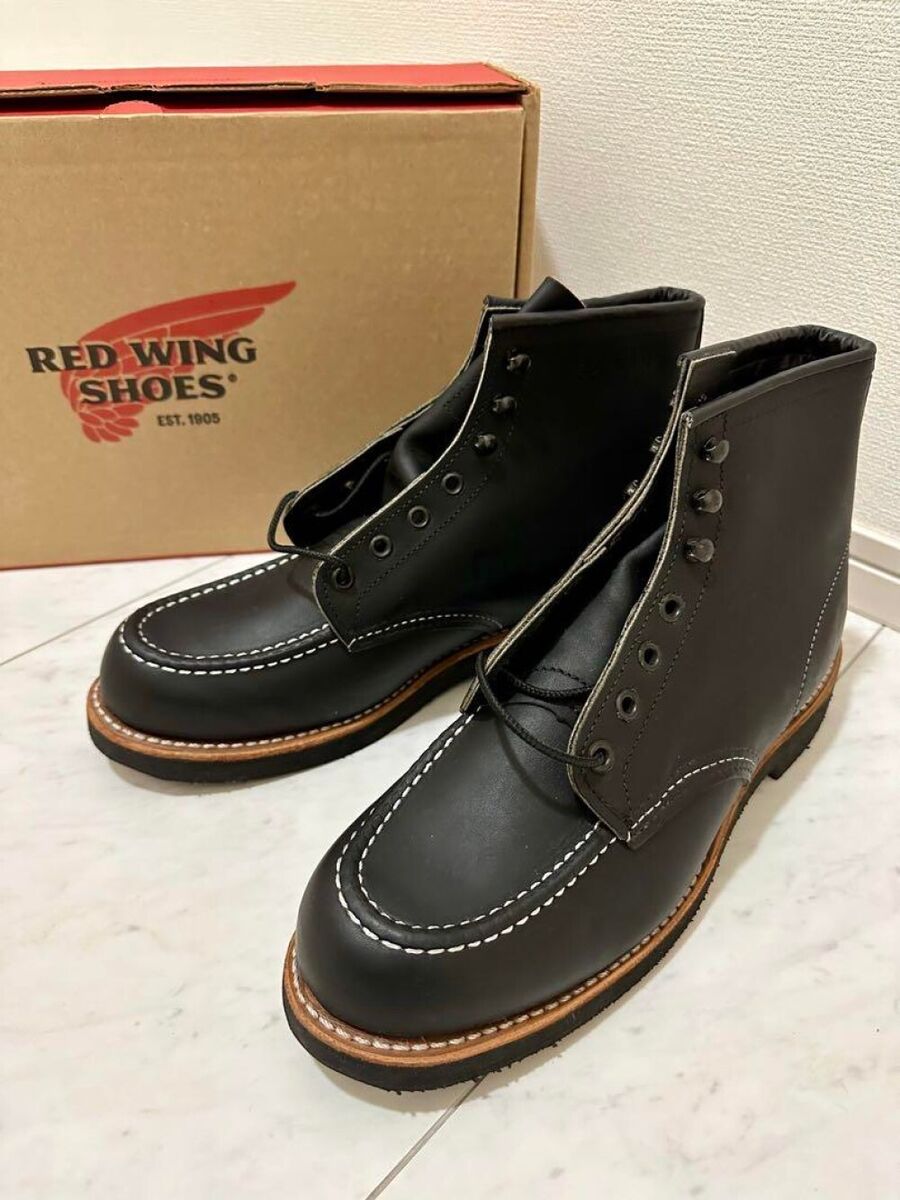 Unused Red Wing 9213 Black Mesa Leather 6 Unused Red Wing 9213 Black Mesa Leather 6