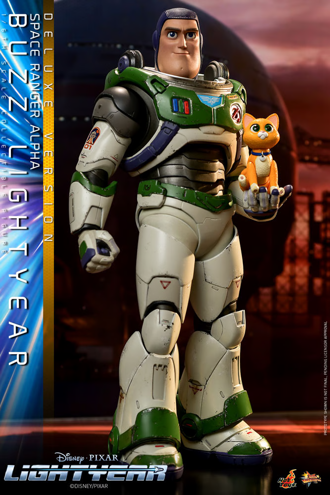 SPACE RANGER ALPHA~BUZZ LIGHTYEAR~DELUXE~SIXTH SCALE FIGURE~MMS635