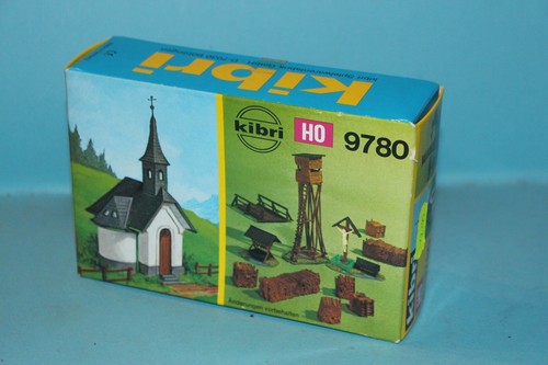 Kibri H0 B-9780 kit capilla Hirschbichl en embalaje original (PE0255) pieza de coleccionista | Zustand: Gebraucht