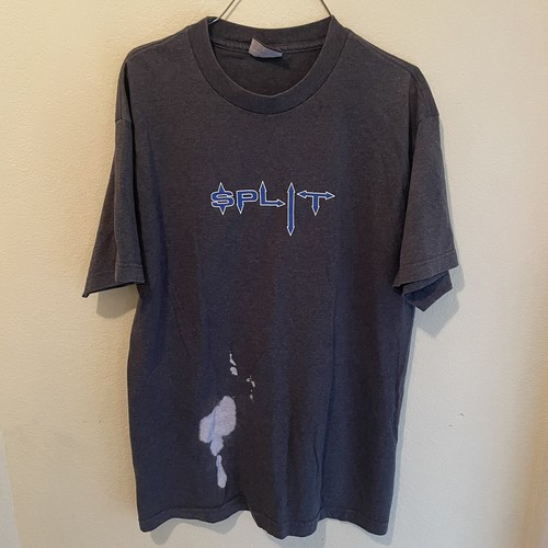 Vintage 90s Split Skateboarding Double Sided Xl T Shirt Skateboard Half Pipe Ebay