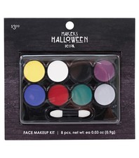 Maker's Halloween FACE MAKEUP KIT - 8 Colors