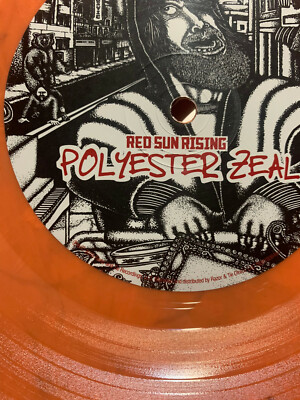Red Sun Rising : Polyester Zeal vinyl lp record authentic orange
