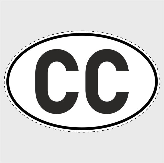 CC-Aufkleber für konsularische Fahrzeuge | Corps Consulaire | Autoaufkleber PKW