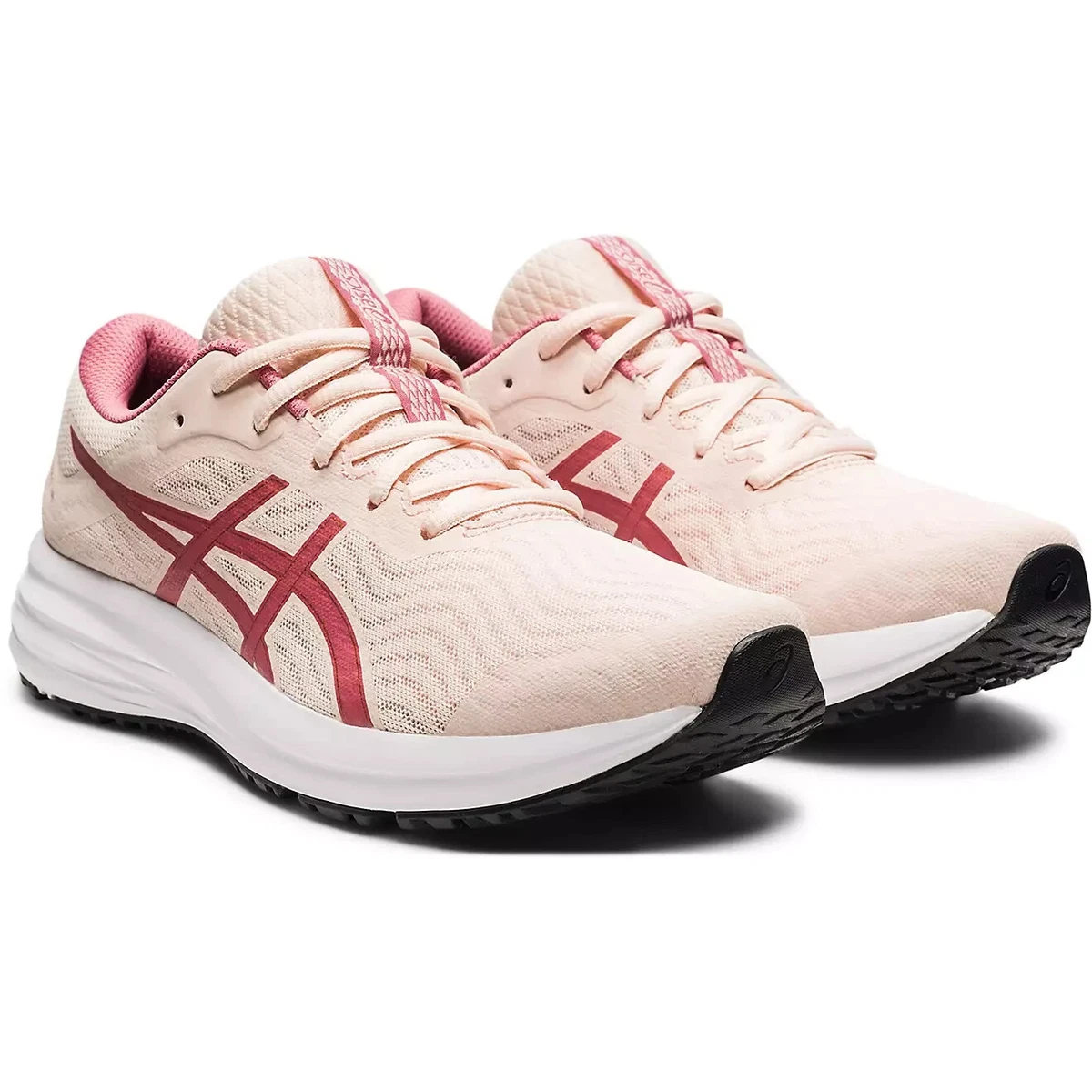 New Women s Pearl Pink Smokey Rose Asics Patriot 12 Shoes 1012A705
