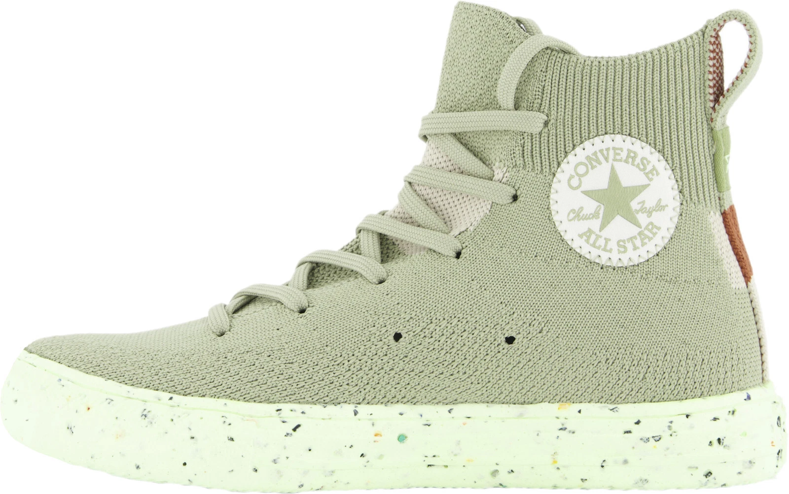 Sneakers Converse donna 170869 CTAS CRATERE MAGLIA HI taglia 36 oliva