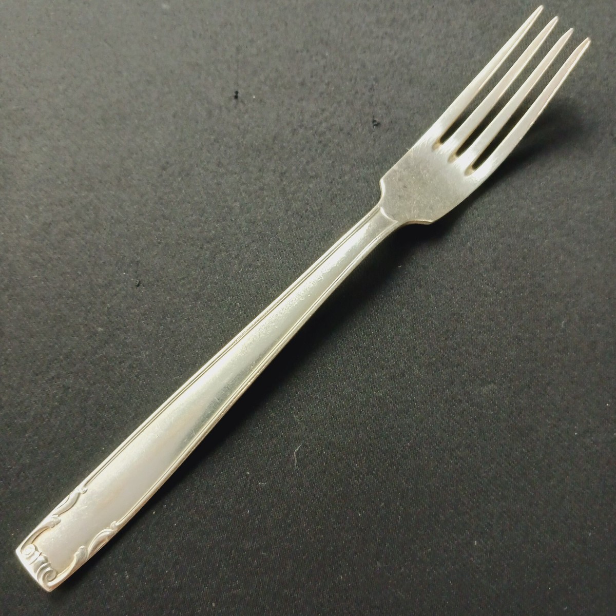 Dinner Fork Krupp Berndorf European 90 30 Silverplate 7 1/4