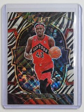 2022-23 Panini Select Concourse Zebra Prizm Pascal Siakam #48 CASE HIT!