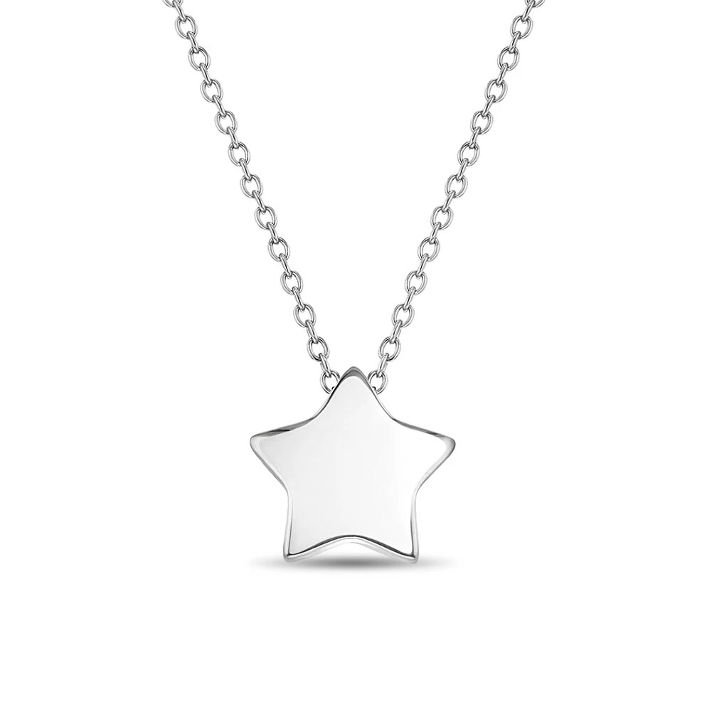Girls star necklace sale