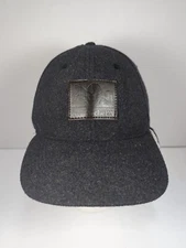 Avalanche Outdoor Supply Co Wool Cotton Blend Trapper Hat Cap Gray Sherpa OSFM