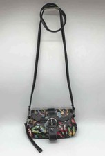 Pre-owned Sydney Love Black Printed Crossbody Crossbody