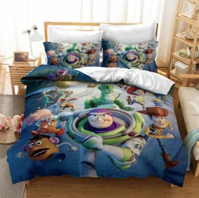Toy Story Duvet Cover Single/Double/Queen/King Size Quilt Cover Bedding Set