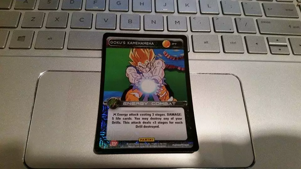 Dragonball Z DBZ Panini TCG Goku's Kamehameha P7 Promo