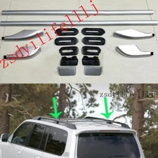 1Set For Lexus LX470 1998-2007 Car Roof Luggage Rack Silvery Carrier Holder aa