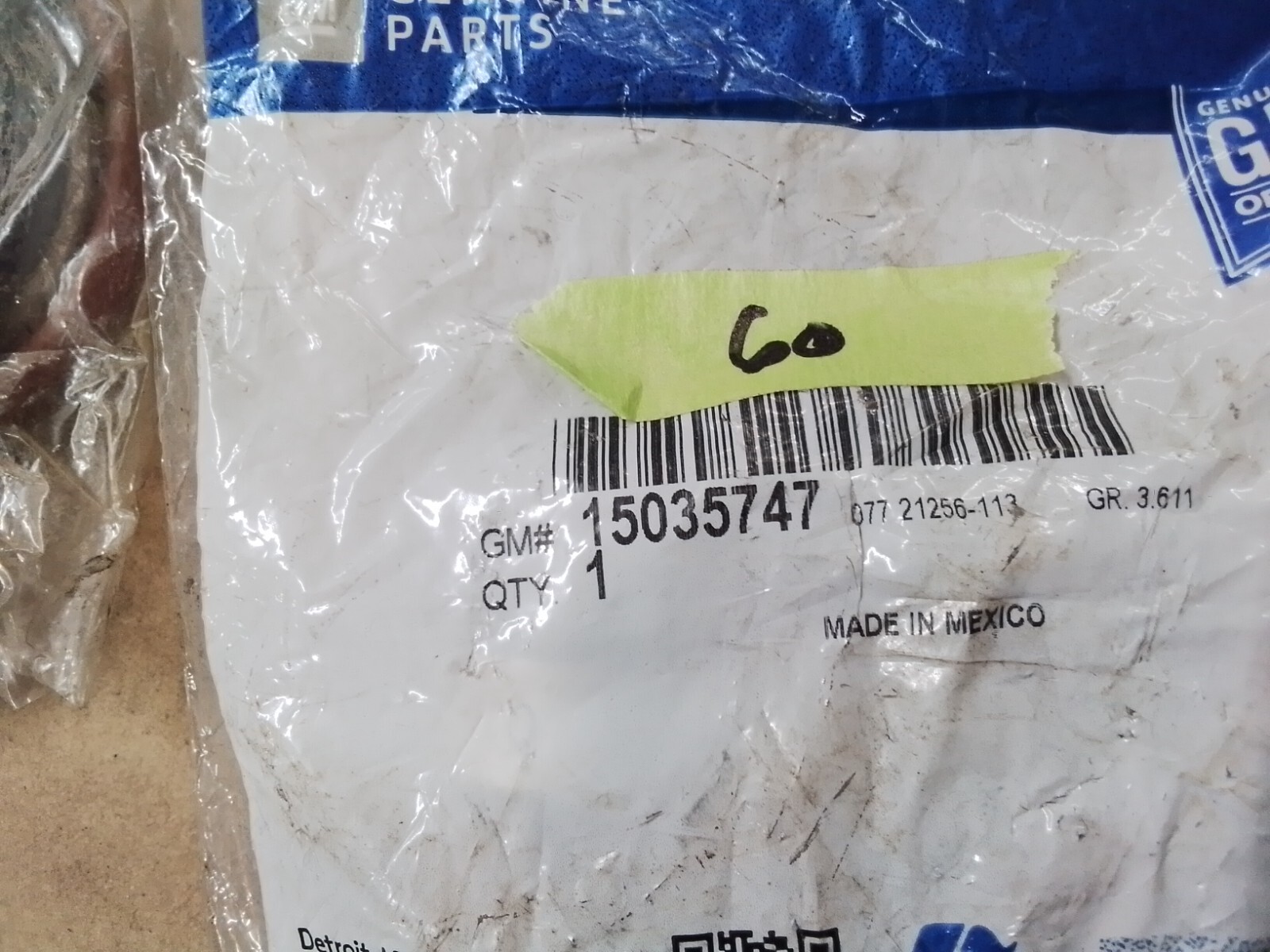 Genuine GM Exhaust Manifold Pipe Seal 15035747 eBay