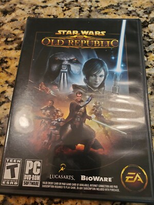 Star Wars: The Old Republic (PC, 2011) LucasArts BioWare 3 Disc