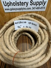 Burlap Covered Fox Edge / Edge Roll 3/4" X 50 ft/roll. Made In U.S.A . UPC901511