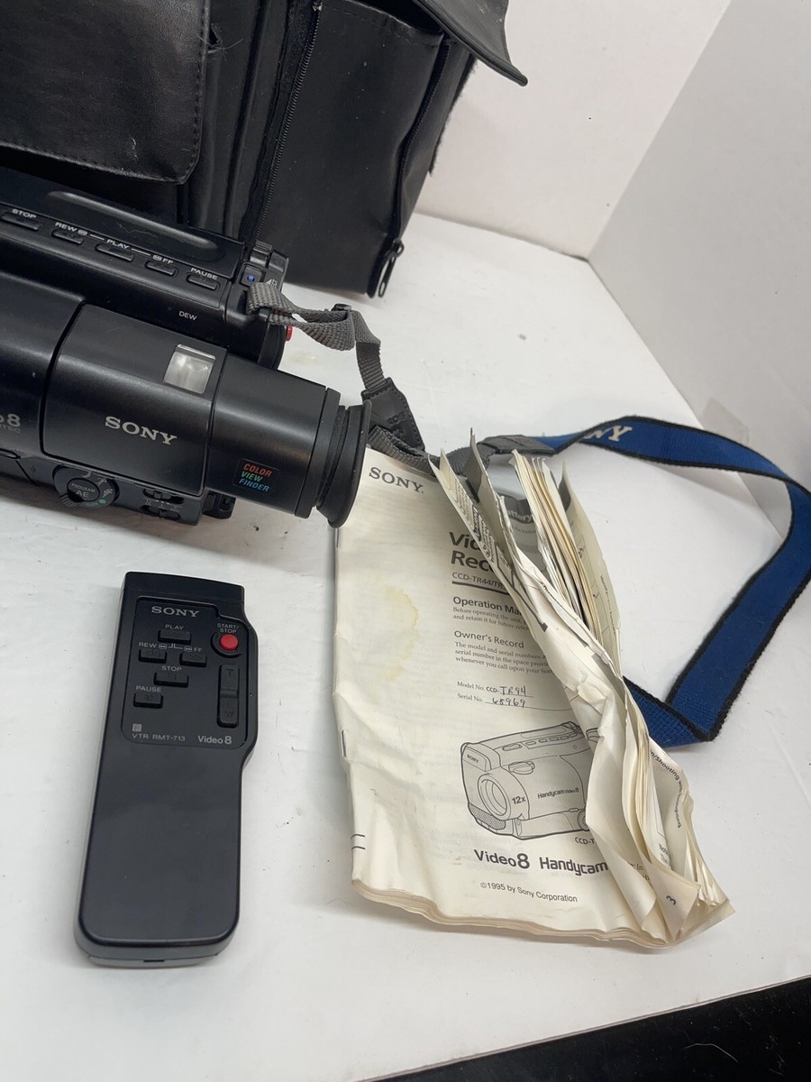 Sony CCD-TR94 Steady Shot Handycam Video 8 Camcorder for PARTS