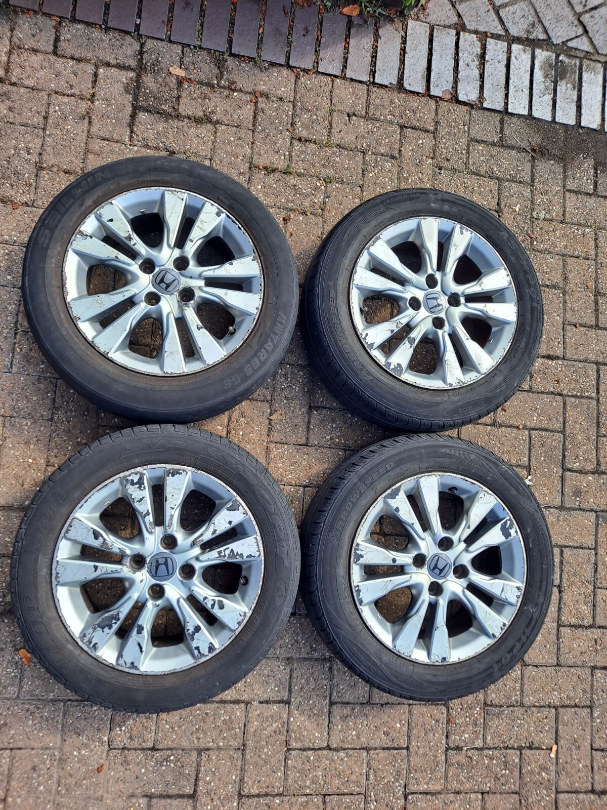 HONDA INSIGHT ALLOY WHEELS HONDA INSIGHT ALLOY WHEELS TYRES 185/60