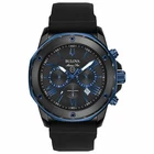 BULOVA Men's Marine Star 44mm Chronograph Stainless Steel Quartz Watch - 98B308