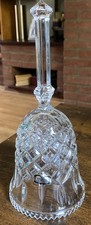 Vintage Bleikristall Glocke: Kristal Zajecar (Jugoslawien) H23cm. Ca 42 Jahre alt