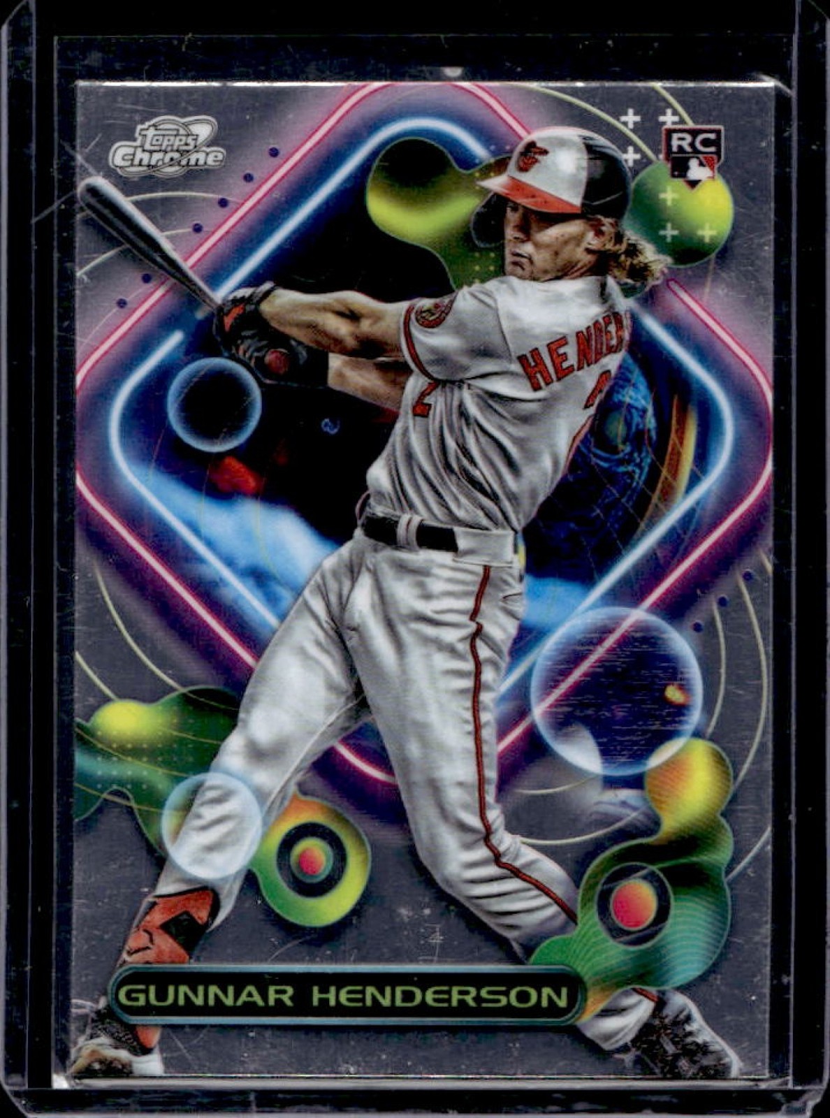 2023 Topps Cosmic Chrome Gunnar Henderson RC Rookie #2 Orioles