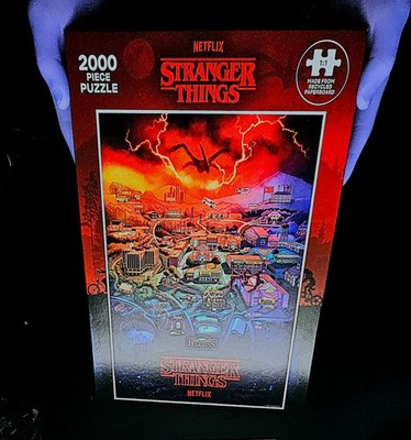 Stranger Things Puzzle 2000 Pieces | Netflix x Conad | 96.6 x 68.8 cm  
