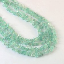 Aquamarine Chip Gemstone Beads Loose Strand for Jewelry Making Crafts 576