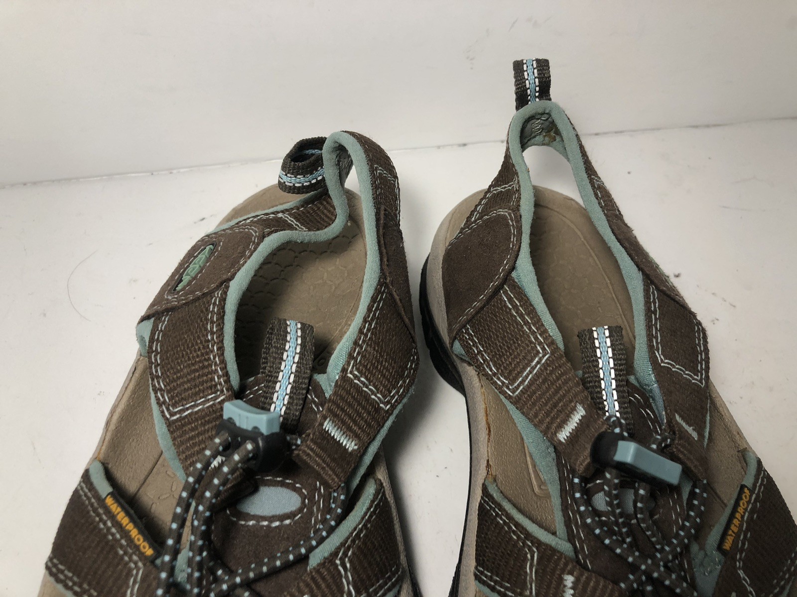 Keen Newport H2 Marrone Teal Scarpe Acqua Sandali Donna Taglia 6