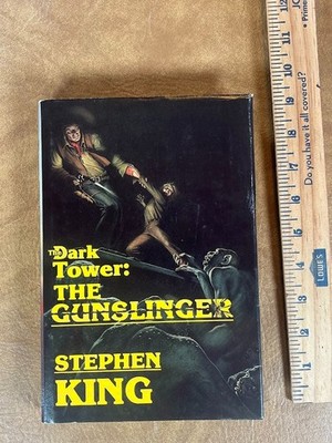 Stephen King The Dark Tower: The Gunslinger 2nd Edition 1984 Hardcover DJ  Grant