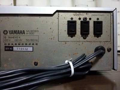 Yamaha 106263 A-500 Integrated Amplifier Power Supply Ac100v for