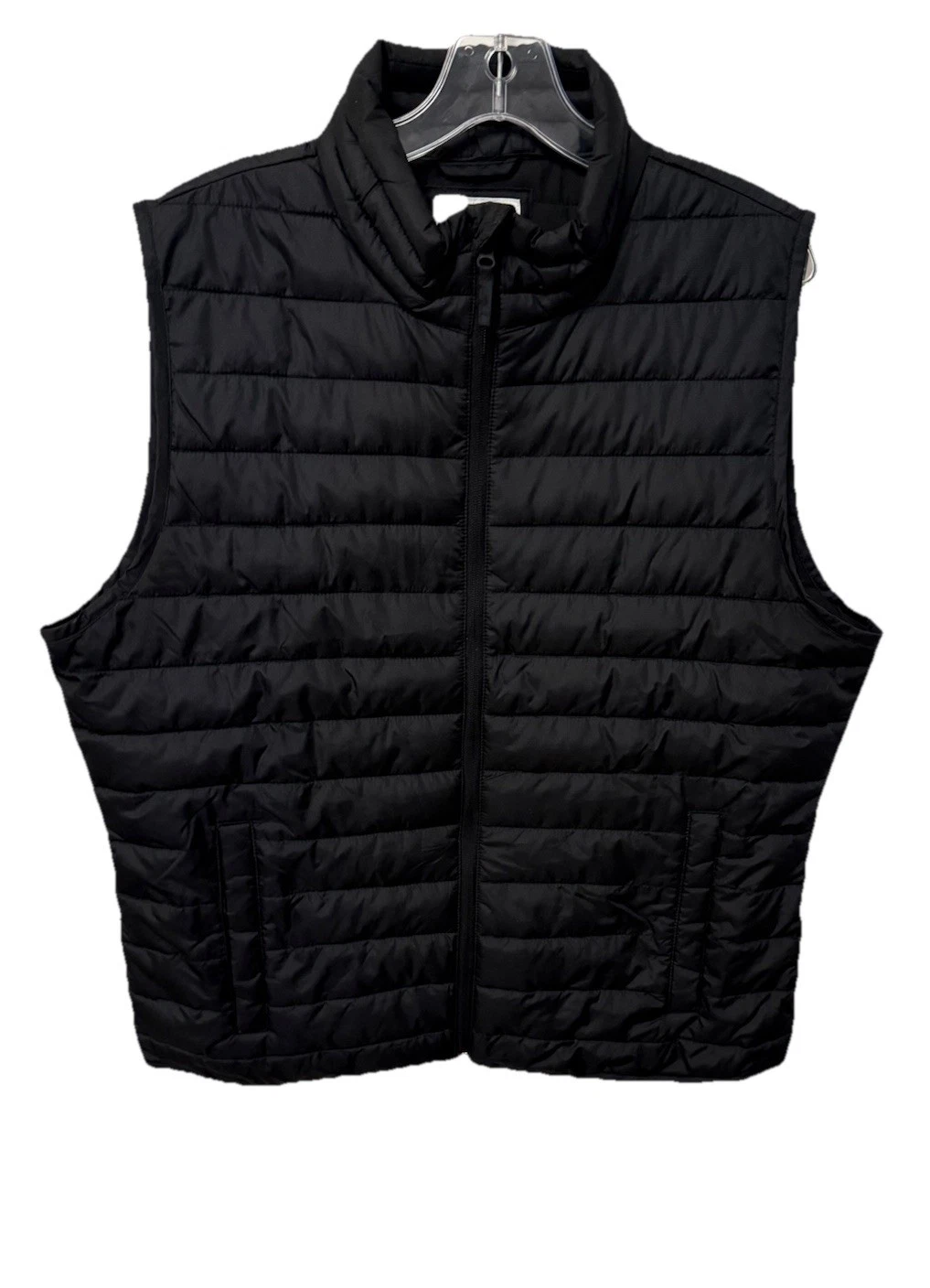 New $69 Gap Puffer Vest Men Large Black ColdControl Pocket Water-Resistant V1
Opens in a new window