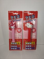 Vintage Hello Kitty Pez Dispensers Lot of 2, MOC, Clean
