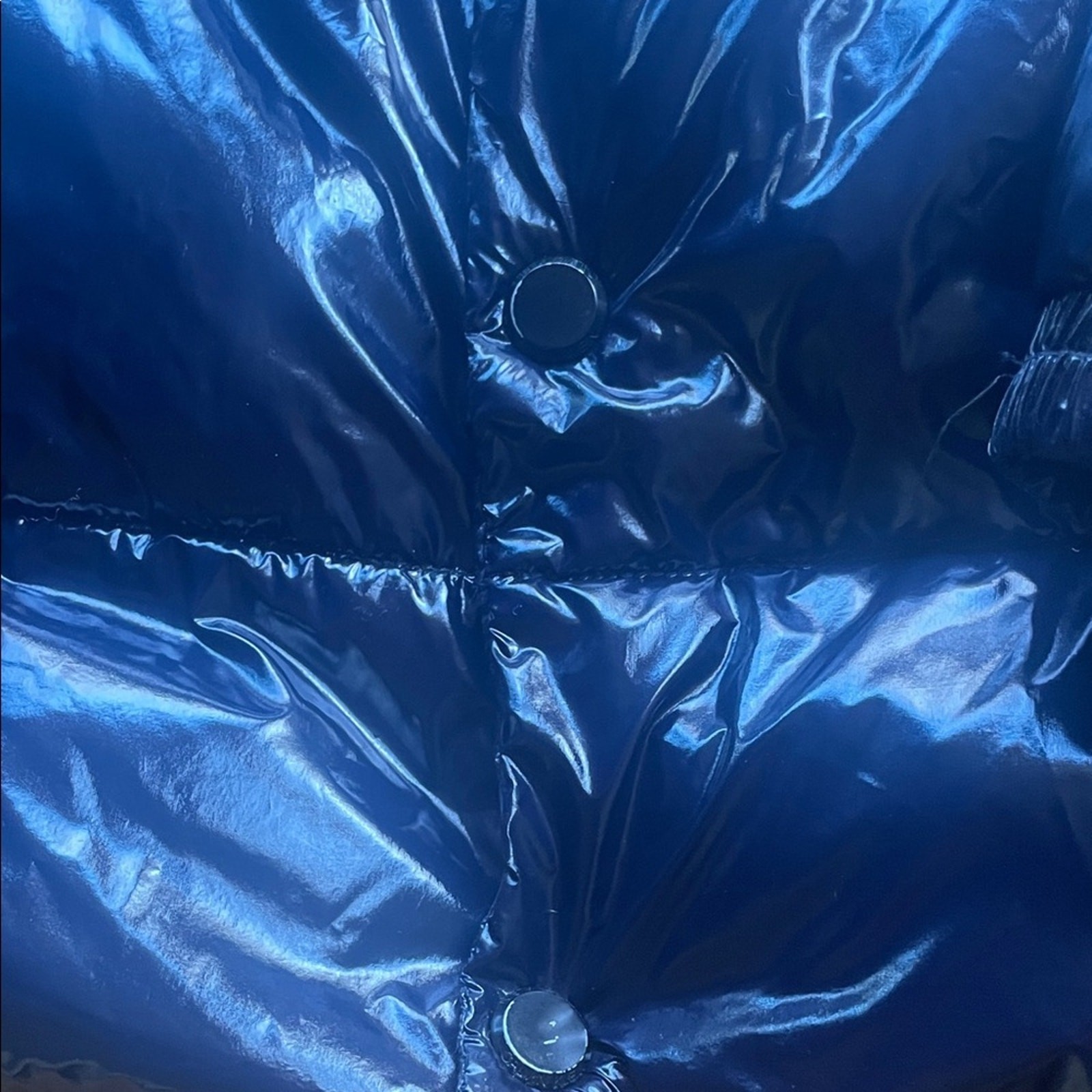 Calvin Klein Men's Glossy Navy Puffer Jacket medium thumbnail 5