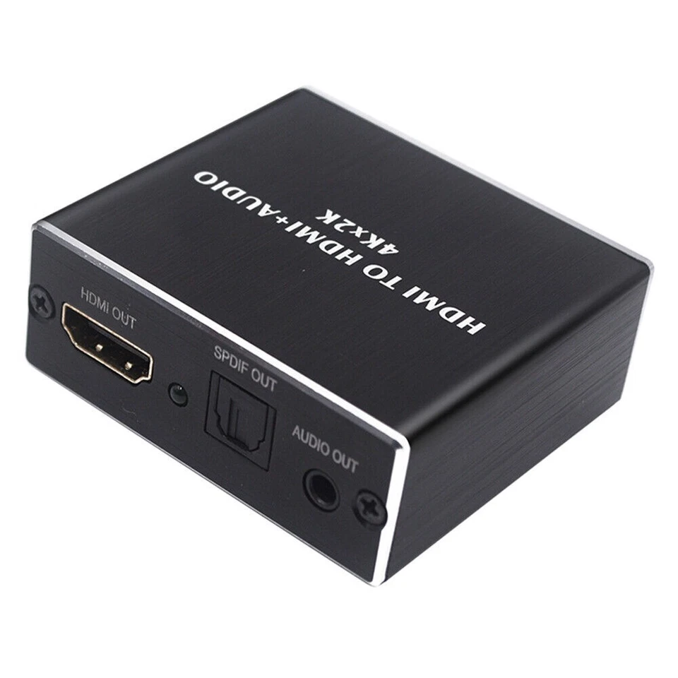 HDMI Stereo Audio Extractor Converter 4K * 2K HDMI to HDMI + Optical SPDIF 3.5mm - Image 3 of 4